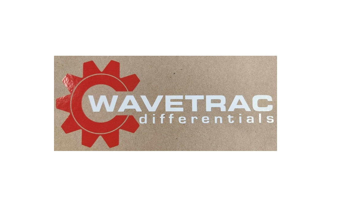 Wavetrac Differential Sticker 2 Color Decal 2 x 6 inch